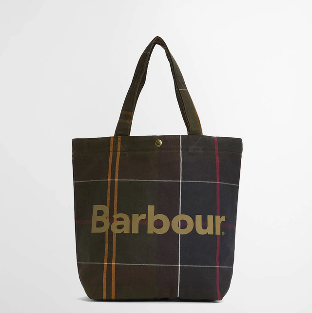 Barbour Mini Telfield Tartan Tote Classic Tartan