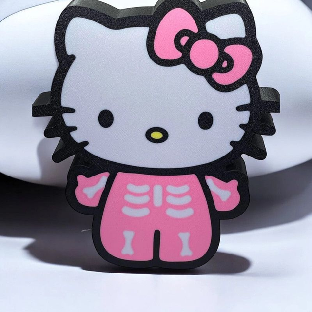 Lampe 3D Bébé Hello Kitty LED - Une touche douce et kawaii pour ta déco !