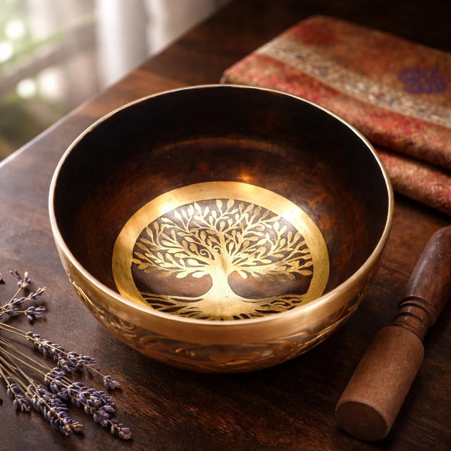 Bol tibétain "Arbre de vie"