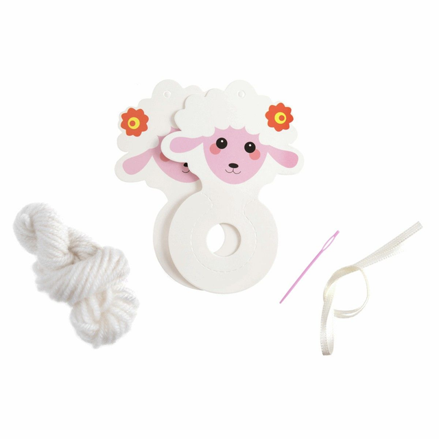 Pom Pom Decoration Kit: Sheep