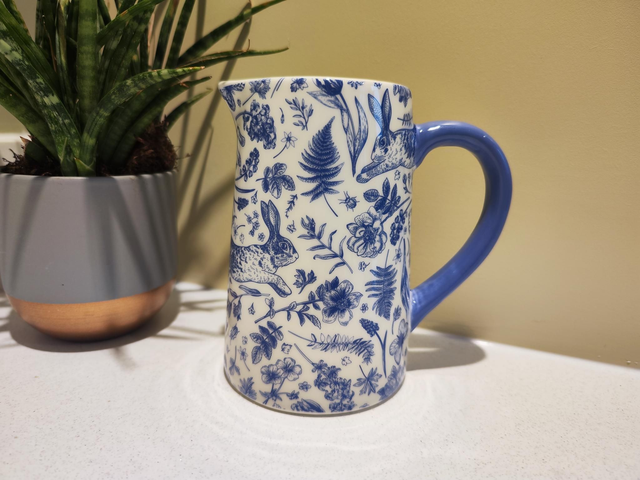 Blue Hare Jug (3 sizes)