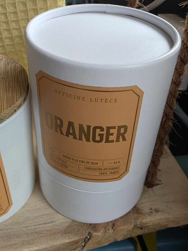 Bougie FLEUR D'ORANGER 