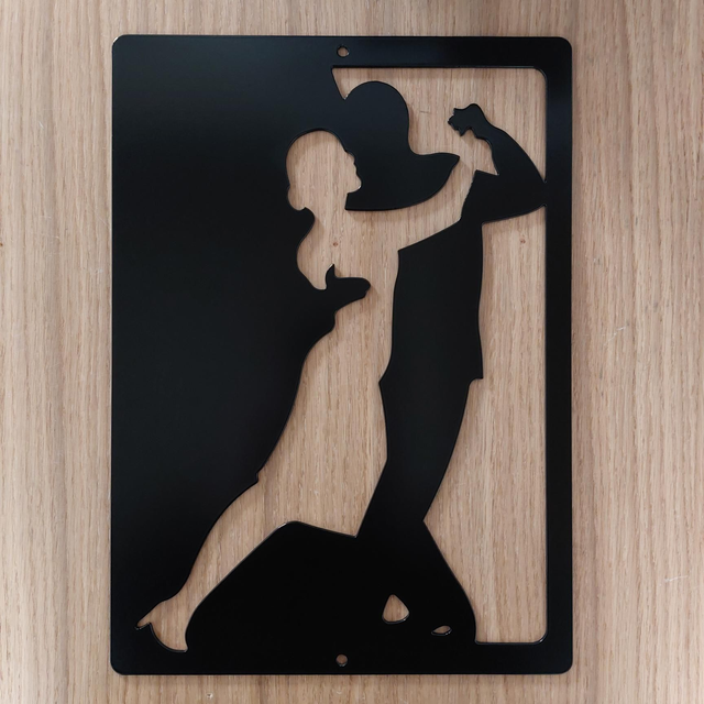 Dancing Silhouettes Plaque