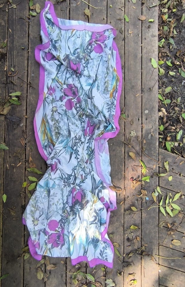 Kopftuch mit Muster Blush