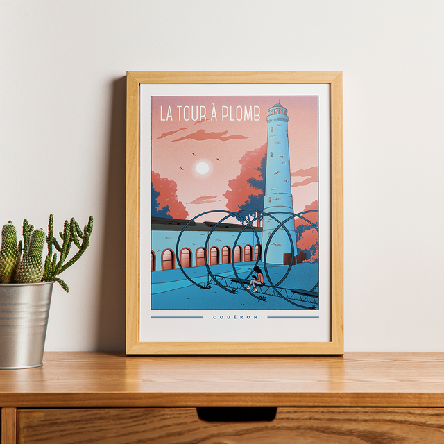 Affiche "La Tour à Plomb"