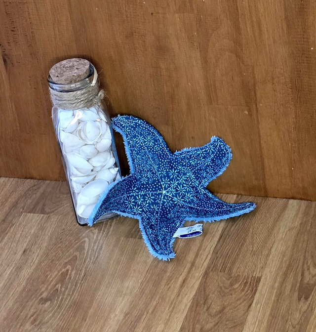 doudou plat étoile de mer 