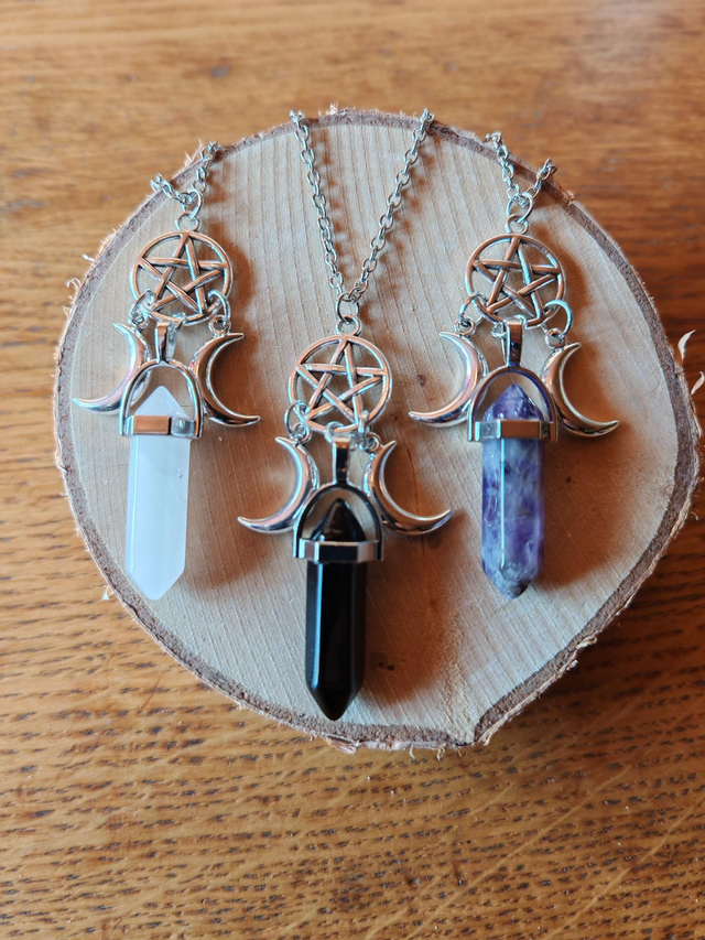Pendentifs cristaux 