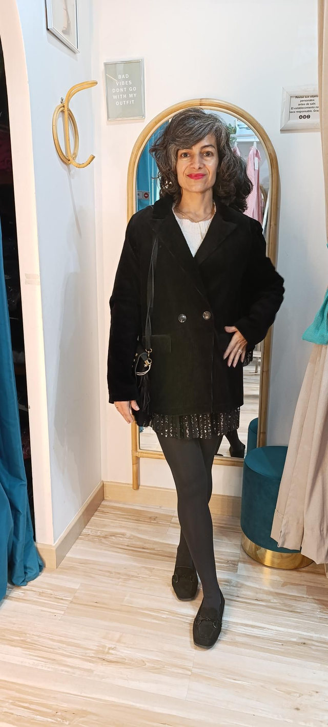 Americana cruzada pana