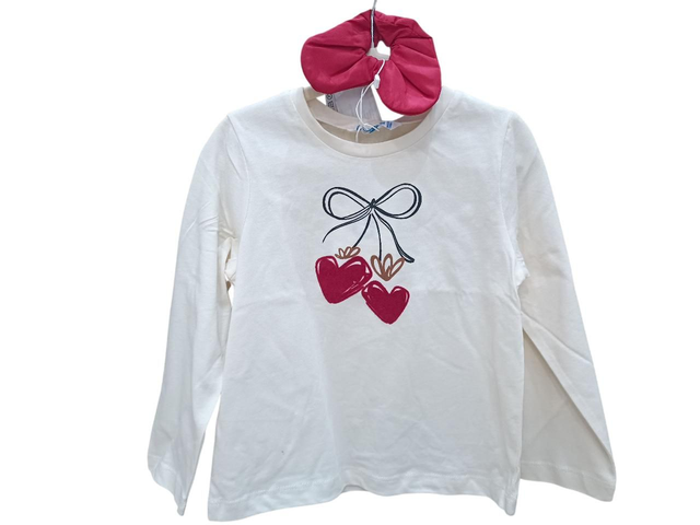 T-shirt+elastique cheveux