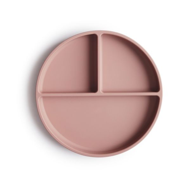 MUSHIE - SILICONE PLATE - Blush       