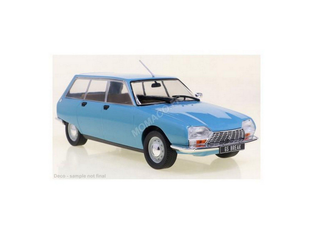 CITROEN GS BREAK 1971 BLEU CLAIR WHITEBOX 124209 1/24