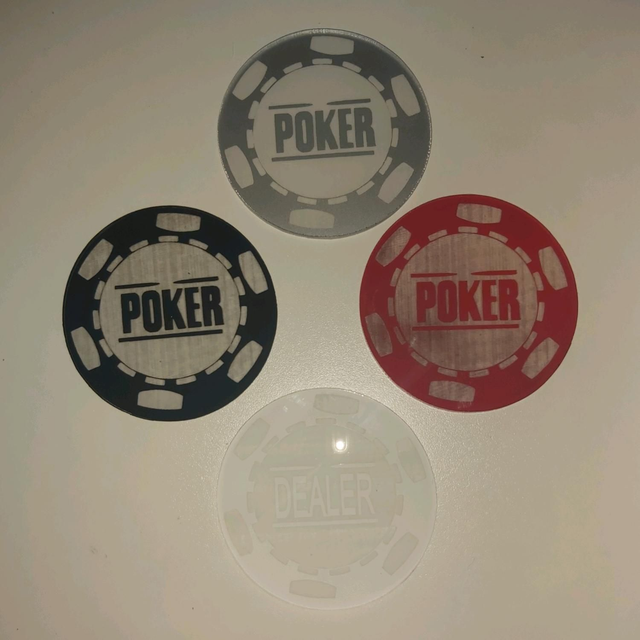sous verre poker