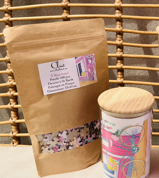 Puzzle 500 pièces À Bicyclette ou Floup SOLD OUT