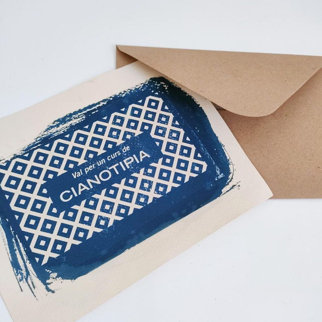 TARGETA REGAL TALLER CIANOTIPIA 