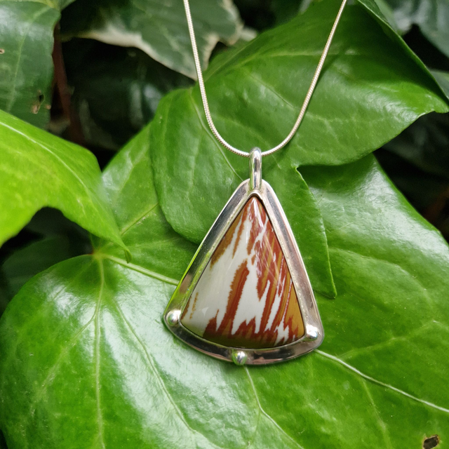 Pendentif &quot;Jaspe Owyhee &quot;