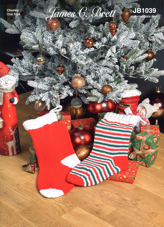 JB1039 Christmas Stockings Pattern
