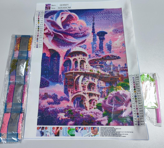 Diamond Painting Phantasie 30x40cm 