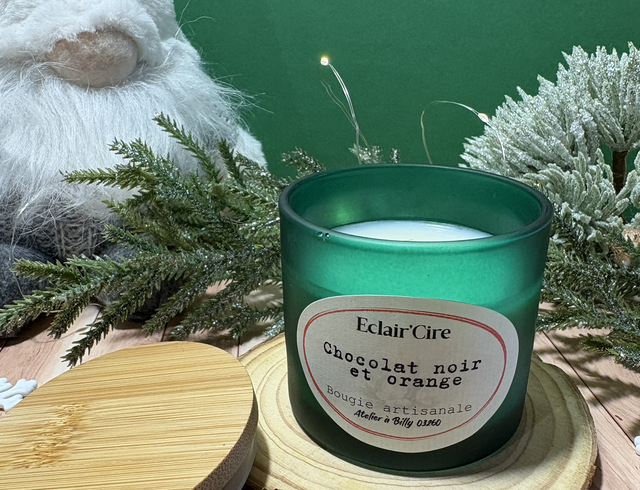 Chocolat noir 🍫et orange 🍊- 96gr