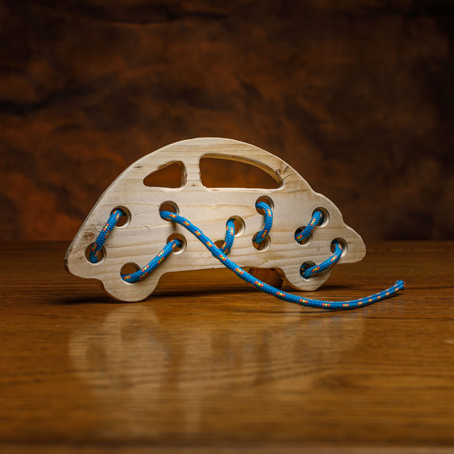 Lace Board Toy Car