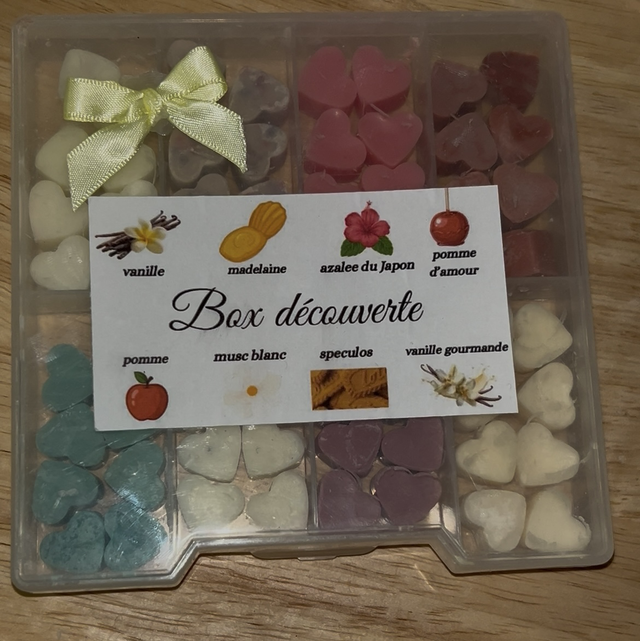 Box fondant mixte gourmande et fleurie 