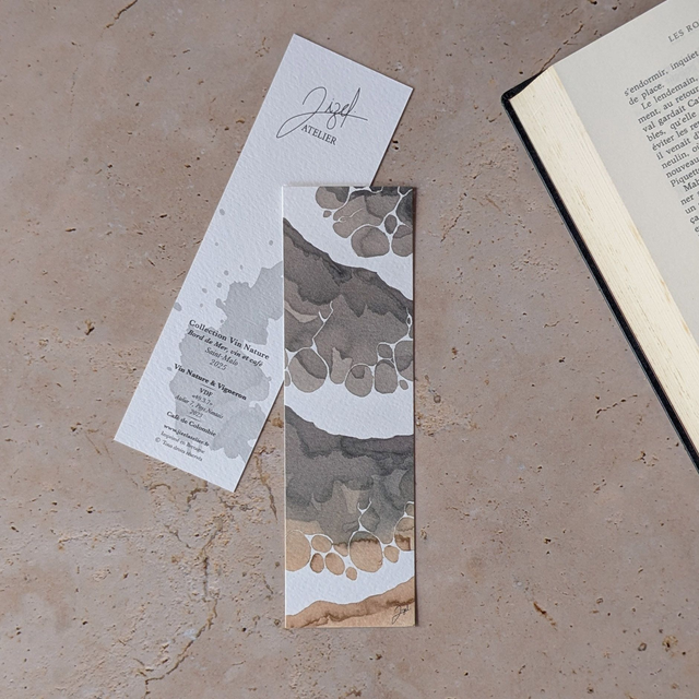 Marque-page - Vin Nature - Bord De Mer, Vin et Café