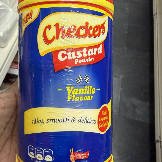 Checkers custard vanilla 400g