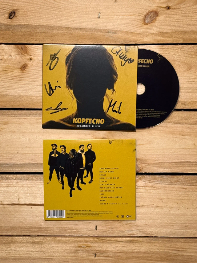 ALBUM "ZUSAMMEN ALLEIN" - CD + SIGNIERT!