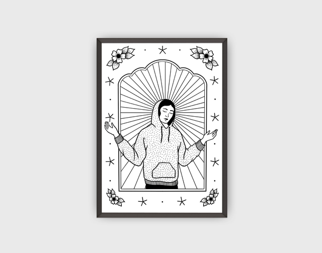 Plakat Modern Mary