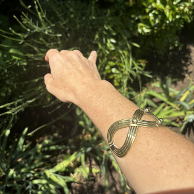 Brazalete infinito bronce