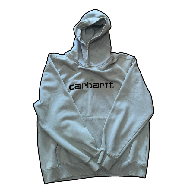 Carhartt Spell Out Hoodie - L