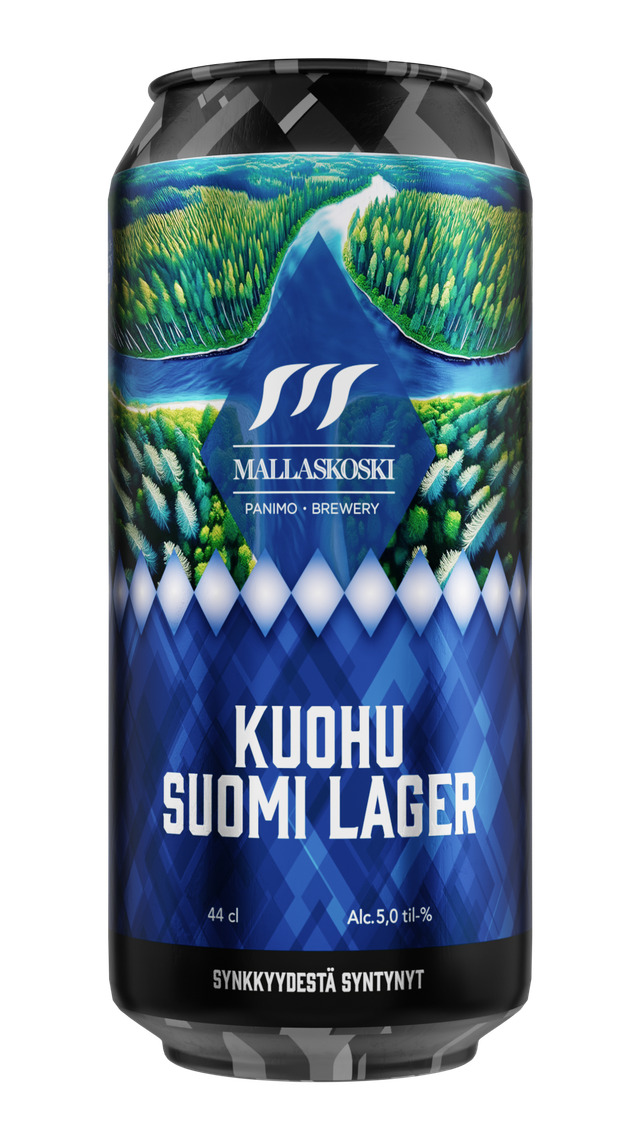 1009270 Kuohu Suomi Lager 5,0% 44cl tlk