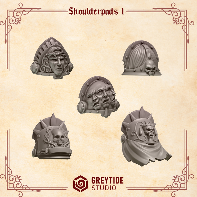 Shoulderpads 1 (Crimson Lords)