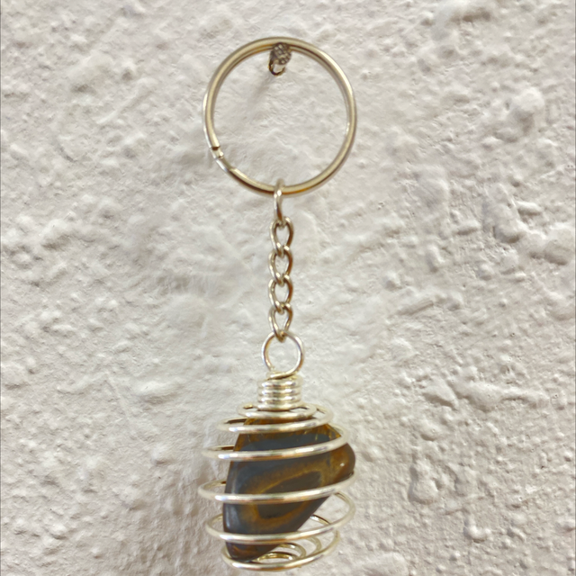 Llavero ojo de tigre