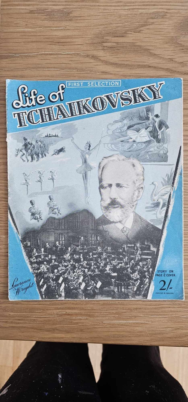Life of Tchaikovsky - First Selection of Famous Melodies Piano Sheet Music