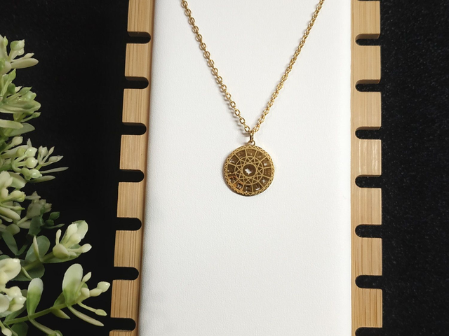 Collier constellation - signe du zodiaque doré