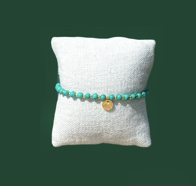 Bracelet élastique en perles 