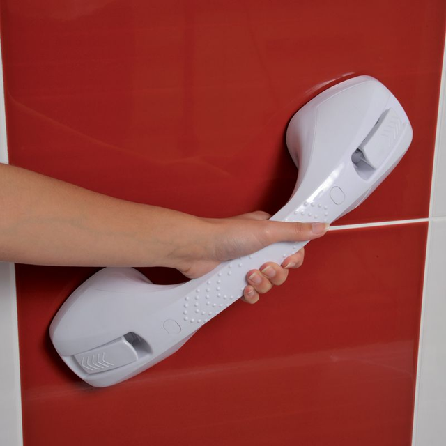 Barre d’appui à ventouses 40 cm – Installation sans perçage