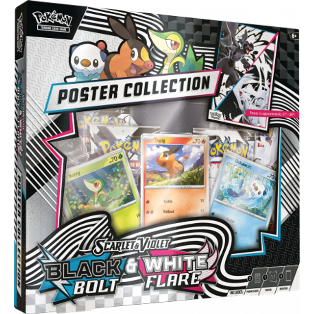 PKM - Scarlet & Violet 10.5 - Black Bolt & White Flare Unova Poster Collection - EN