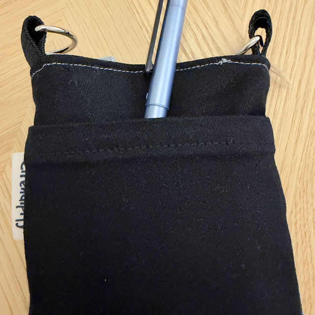 Tux cat phone pouch