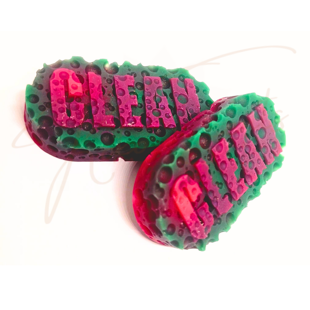 Flora Garden Clean Sponge Wax Melt Shape