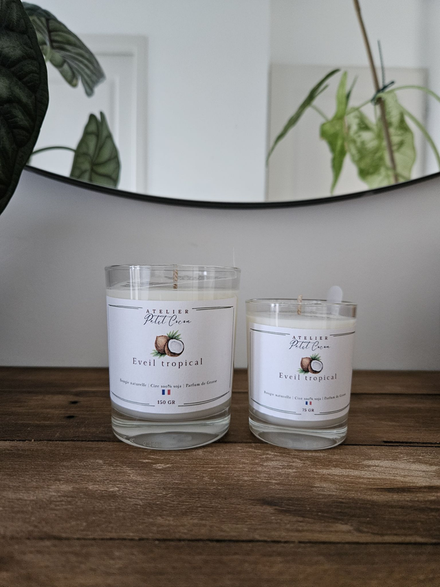 Bougie Eveil tropical