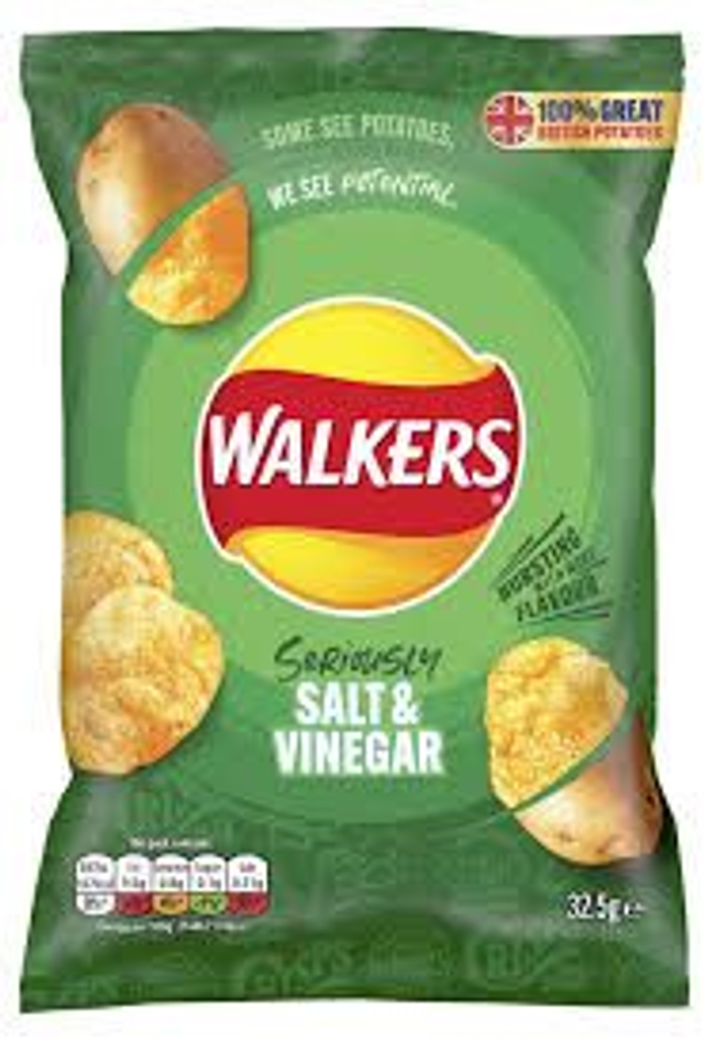 Walkers Salt &amp; Vinegar Crisps Grab Bag