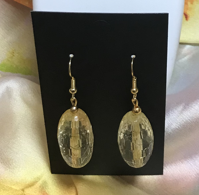 Yellow Dangling Earrings- YDE37