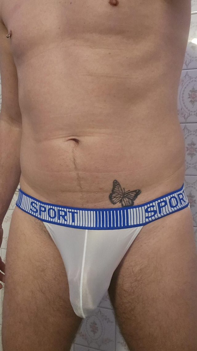 SLIP BLANC - SPORT - TAILLE M