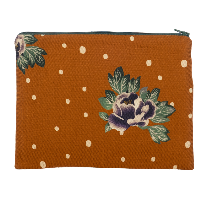 Trousse à Tout - Terracotta - Lin et Coton