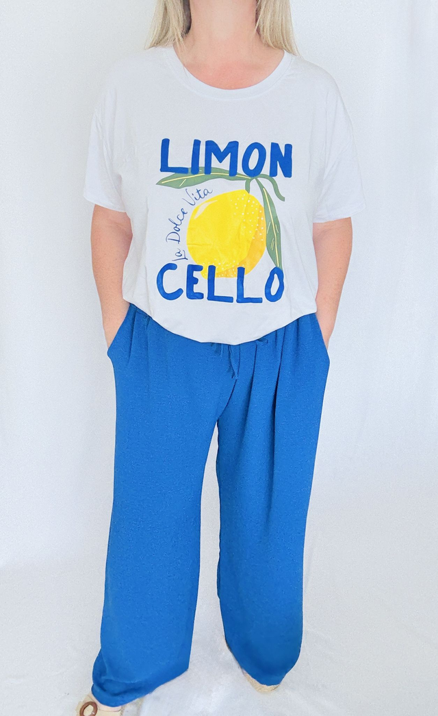 T-Shirt Blanc Lemon GT