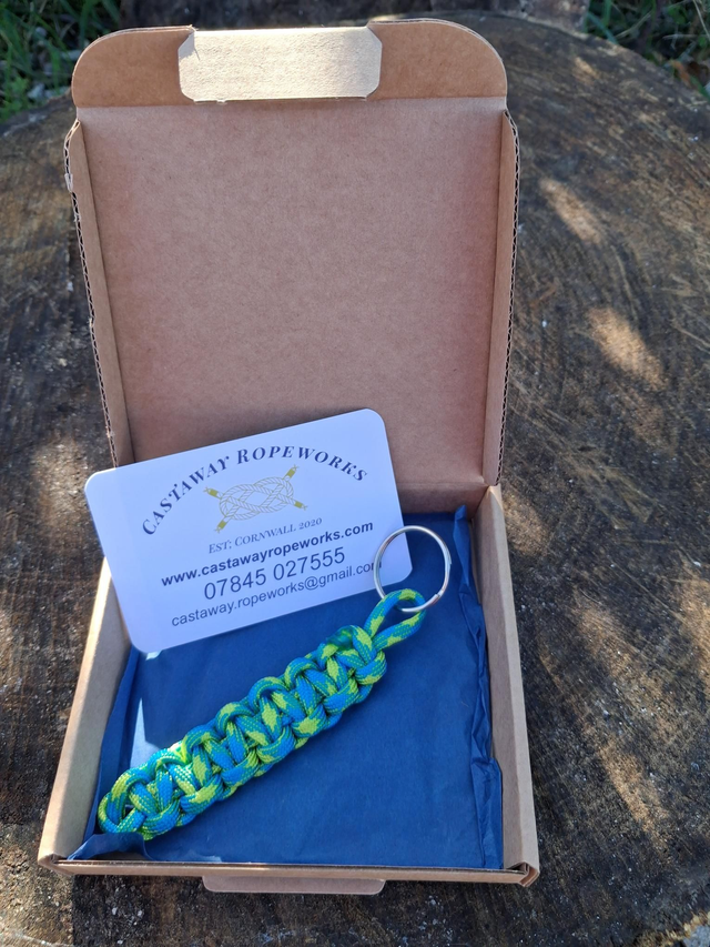 Keyring - Boxed - Blue/Yellow