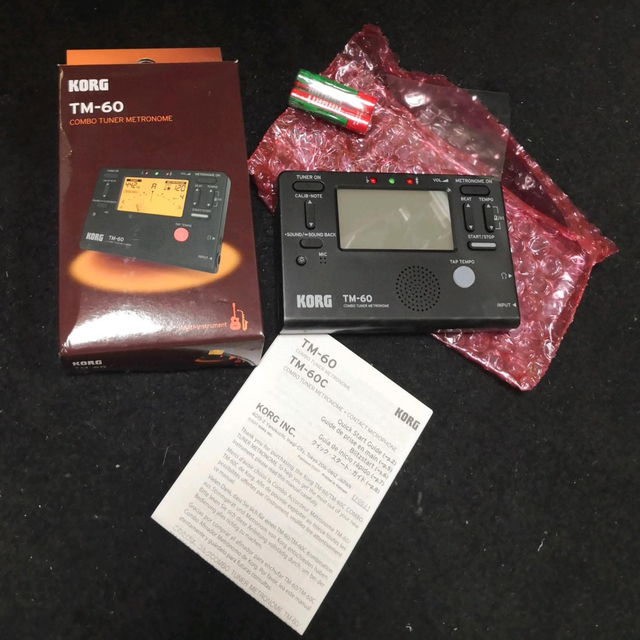 accordeur métronome TM 60 Korg