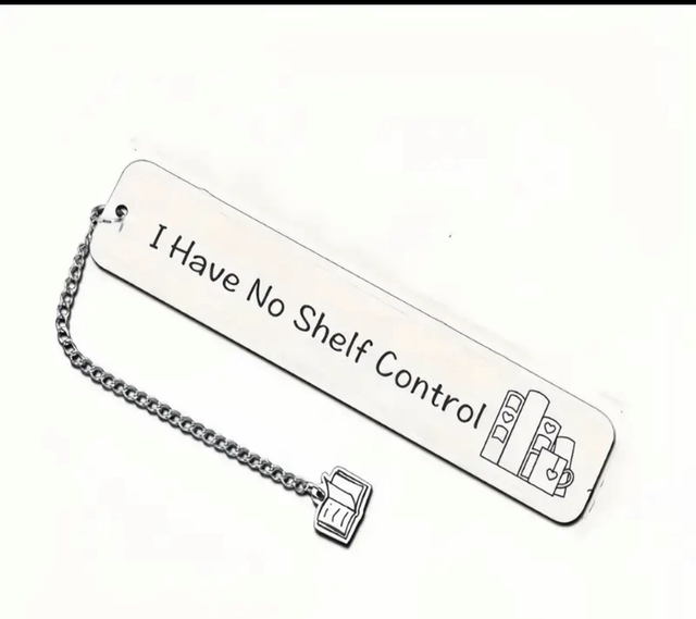 I have no shelf control bookmark 