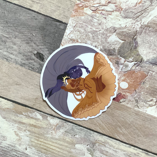 Sol &amp; Selene Stickers - Éclipse 2 